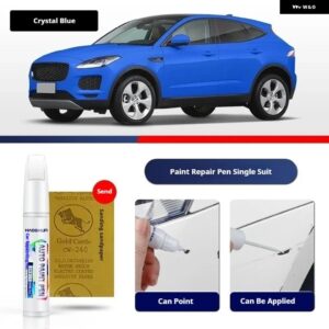 ジャガー E-PACE ペイントペン用品 アクセサリー ペイントスクラッチ修復 スクラッチリムーバーペイントリペアセット - Crystal Blue