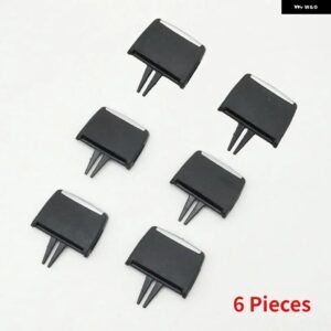 BMW フロントリア エアコン A/C ベントタブピック アウトレット クリップ X5 X6 E70 E71 2007-2014 - 6 pieces