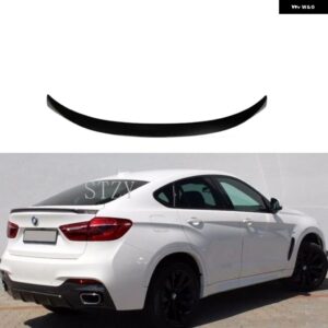 BMW Xシリーズ X6 F16 スポイラー 2015-2020 トランク ブーツ リップ スポイラー ウィング X6 F16 リア トランク スポイル - Unpainted