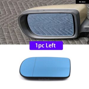BMW 加熱 サイドミラー ガラスバックミラー レンズ 7シリーズ E38 1995-2001 左 右加熱ミラー ガラス - 1pc left blue