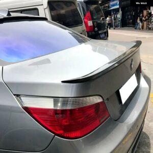 BMW E60 スポイラー ABS 材料 リア ウイング スポイラー E60 M5 520 525 528 535 スポイラー 2008-2011 - Dark Grey