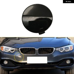 BMW 51117362392 右フロント バンパー 牽引トレーラーキャップ F32 F33 F36 2014-2020 牽引フックカバー 部品 - black