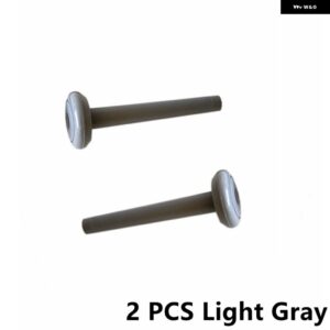 スバル フォレスター 2002-2012 レガシィ B12 インプレッサ G11 G12 G22 リア 折りたたみ シートリリースハンドルノブ - 2　pcs　light　gray