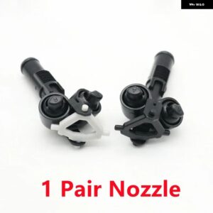 ボルボ XC90 2007-2014 ヘッドライト ランプウォッシャースプレーノズルジェット ポンプ アクチュエーター カバー - 1 Pair Nozzle