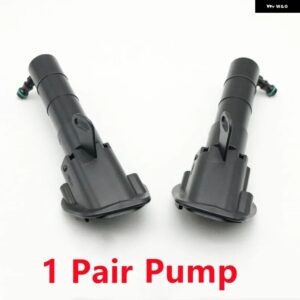 ボルボ XC90 2007-2014 ヘッドライト ランプウォッシャースプレーノズルジェット ポンプ アクチュエーター カバー - 1 Pair Pump