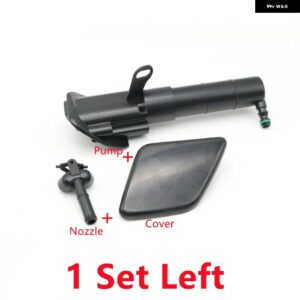 ボルボ XC90 2007-2014 ヘッドライト ランプウォッシャースプレーノズルジェット ポンプ アクチュエーター カバー - 1 Set Left