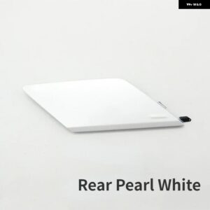 ボルボ フロント/リア バンパー 牽引フックアイキャップカバー XC60 2018-21 - Rear Pearl White