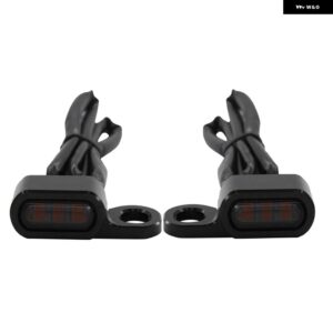 BMW ミニ LED オートバイ フロント ウィンカーライト ランニング インジケータランプ R 18 R18 クラシック 全年式 - Black Smoked