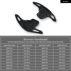 BMW F01 F06 F07 F10 F15 F16 F20 F22 F45 F30 F34 I8 オート ステアリングホイール リア シフト パドル車 シフト 装置半自動 - black