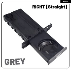 BMW カーアクセサリー フロントドリンクカップ ホルダー 水カップドリンク ホルダー E90 E91 E92 E93 51459173463 - Grey Right Straight