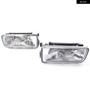 BMW ヘッドライト フォグライト 3シリーズ E36 318 320 323 325 328I 1992-1998 フロント バンパー フォグランプ H1 ベー スバル ブ無 - A Transparent