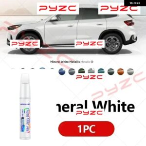 BMW 2018-2025 X7 G07 XDRIVE ペイント タッチアップ ペンキット - スクラッチ修復車スクラッチリムーバー ブラシ付き DIY オートアクセサリー - Mineral White