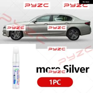 BMW 1982-2025 3シリーズ E30 E36 ペイントタッチアップペンキット - スクラッチ修復車スクラッチリムーバー ブラシ付き DIY オートアクセサリー - Cashmere Silver