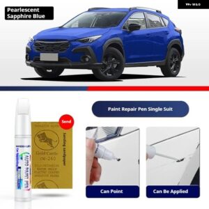 スバル ペイントペン用品 アクセサリー 塗装スクラッチ修復 スクラッチリムーバーペイントリペアセット - Pearlescent　Blue