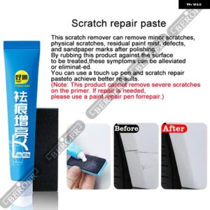 テスラ モデル3 Y XS 自動車塗装リペアペンパールホワイトクリアコートペンアクセサリー黒白赤青グレーシルバー - Scratch Wax