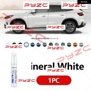 BMW X1 ペイントスクラッチ修復ペンキット 2009-2025 E84 F48 F49 U11 SDRIVE XDRIVE ブラックホワイトタッチアップ DIY カーアクセサリー - Mineral White