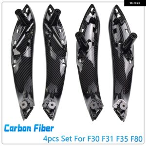 BMW インテリアドアハンドル F30 F31 F32 F34 F36 F80 F82 3 4シリーズ 3GT ABS インテリアドアハンドル プル カバー - F30 F31-4PCS
