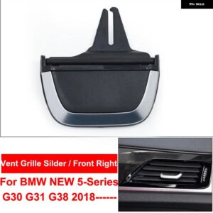 BMW リア エアコン AC ベント グリル カバー SILDER アウトレット クリップリペアキット フル アセンブリ 5 6シリーズ GT G30 G31 G38 G32 - G30 Front Right