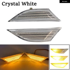 ポルシェ シーケンシャル点滅 LED ウインカー サイド マーカー ライト ボクスター ケイマン 982 981 718 スパイダー 991 911 - Dynamic Crystal Type