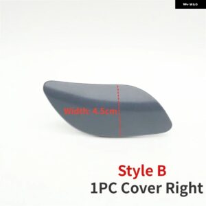 ポルシェ フロント バンパー ヘッドライト ランプ ウォッシャーノズル ウォータースプレージェット ポンプ カバー キャップ カイエン 9PA 20 - Style B Cover Right