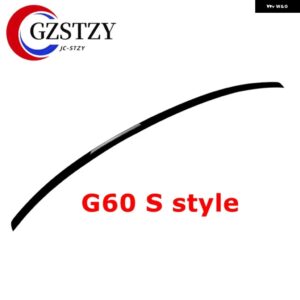 BMW 5シリーズ G60 I5 2024+ 520I 525I 528I 530I 535I MP スタイル カーボン 黒リア トランク リッド車 スポイラー ウィングチューニング - M3-Unpainted