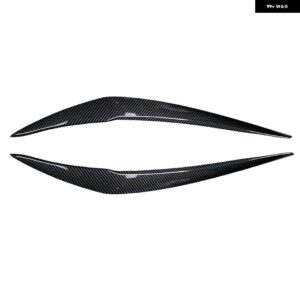 BMW ヘッドライト アイブロウ トリム 1シリーズ F20 F21 2015-2019 ハッチバック 116I 118I 120I 125I M135I M140I ヘッドランプ ヘッドランプ - Carbon Fiber Look