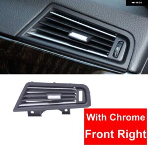 BMW LHD カーボン AC エアコン ベント グリル アウトレット カバー フレーム 交換 5シリーズ F10 520 521 523 525 528 530 2010-17 - Front Right