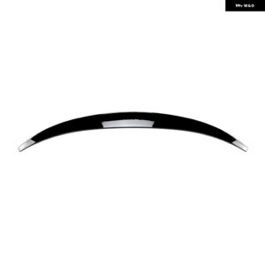 BMW リア トランク リッド スポイラー ウイング X4 F26 2014-2018 カーボンルック/グロスブラックテールテールゲート ディフレクター リップスプリッター - Glossy Black