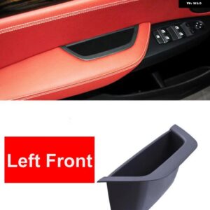 BMW 4ピース RHD カーボンテクスチャ車 フロントリア 左/右 インテリアドアハンドル インナー パネル プルカバー X3 X4 F25 F26 - Color