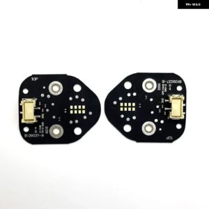 テスラ ホワイトライト モデル3 2019-2020 ヘッドライト DRL チップ バラスト 回路基板光源ボードチップ - 2X A pair