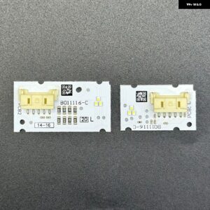 BMW ホワイトライト 3シリーズ GT F34 LED 2017-2020 ヘッドライト DRL チップ バラスト チップ回路基板光源ボードチップ - 2X Left
