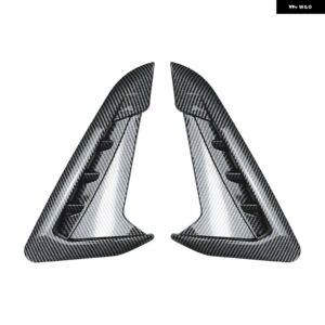 BMW フロントフェンダーサイド エアベント カバー トリム X3 G01 X4 G02 M スポーツ 2018-21-2023+ マッドガード フェンダー アウトレット 装飾 - Carbon Fiber Look