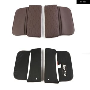 BMW センター コンソール カバー X5 G05 X7 G07 2019-2022 X6 G06 2020-2022 レザー アームレスト ボックス カバー パッド クッション カーアクセサリー - Coffee Brown PU