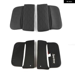 BMW センター コンソール カバー X5 G05 X7 G07 2019-2022 X6 G06 2020-2022 レザー アームレスト ボックス カバー パッド クッション カーアクセサリー - Black PU