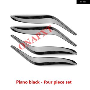 BMW X1 E84 4PCS パターンプルインナーハンドル 助手席ドア アームレスト インナーハンドル インテリア ハンドル - Set 1