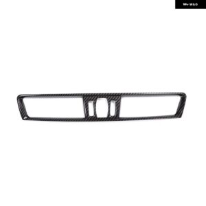 BMW X1 X2 F47 F48 2016-2019 ABS カーセンター コントロール エアコン エア アウトレット フレーム 装飾 車内アクセサリー - carbon fiber