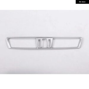 BMW X1 X2 F47 F48 2016-2019 ABS カーセンター コントロール エアコン エア アウトレット フレーム 装飾 車内アクセサリー - Silver