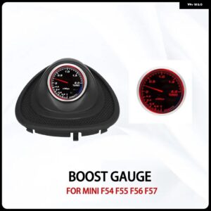 車 ダッシュボード エア アウトレット 水油温ブーストゲージカバー ミニクーパーF54 F55 F56 F57 インテリア カーパーツアクセサリー - Boost Gauge