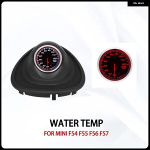 車 ダッシュボード エア アウトレット 水油温ブーストゲージカバー ミニクーパーF54 F55 F56 F57 インテリア カーパーツアクセサリー - Water Temp