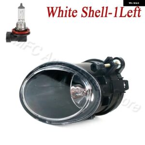フロント バンパー フォグランプ アセンブリ フォグライト バルブ 付き BMW 3シリーズ M5 E39 2001-2003 M3 E46 2002-2005 63177894017 63177894018 - Clear Shell-1Left