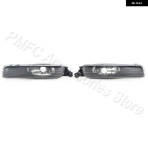 フロント バンパー フォグランプ ドライビングランプ フォグランプ 電球 なし BMW 3シリーズ E46 323I 325I 328I 330I 4ドア 1999 2000 2001 - 1 Left and 1 Right