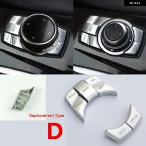車用マルチメディア ボタン 装飾 カバー フレーム トリム BMW F25 F26 F06 F07 G38 F15 F16 F10 F30 6/7シリーズ F20 F34 F36 F21 F48 - 1 set2