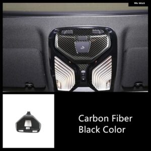 車用ルーフ読書灯 パネル 装飾 カバー トリム BMW 5/3シリーズ G30 G20 G28 2018-2020 ドームライト インテリア アクセサリー - Carbon fiber color