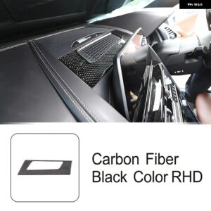 カーボン センター コンソール ギア シフト フレーム デコレーション BMW 8シリーズ G14 G15 G16 2019-2023 カー スタイリング ナビゲーションカバー トリム - 1 piece11