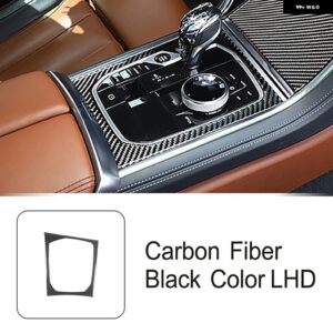 カーボン センター コンソール ギア シフト フレーム デコレーション BMW 8シリーズ G14 G15 G16 2019-2023 カー スタイリング ナビゲーションカバー トリム - 1 piece14