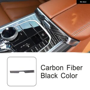 カーボン センター コンソール ギア シフト フレーム デコレーション BMW 8シリーズ G14 G15 G16 2019-2023 カー スタイリング ナビゲーションカバー トリム - 1 piece3