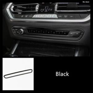 エアベント カバー トリム カー スタイリング BMW 3シリーズG20 G28 2020 ステンレス センター コンソール ギア シフト パネル デコレーション デカール - 1 piece7