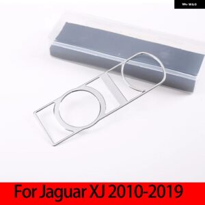ジャガー XF 2008-2015 XJ 2010-2019 アルミ 合金 製 シフト ボタン フレーム 装飾 ステッカー 車内アクセサリー - For XJ 2010-2019