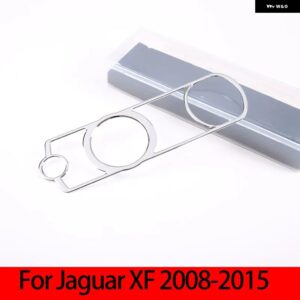 ジャガー XF 2008-2015 XJ 2010-2019 アルミ 合金 製 シフト ボタン フレーム 装飾 ステッカー 車内アクセサリー - For XF 2008-20152