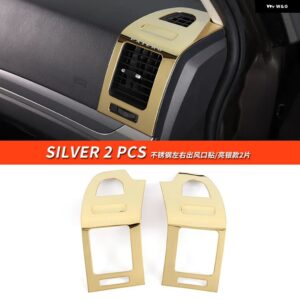 三菱 パジェロ アクセサリーV87V93V97左右エア アウトレット カバー パジェロ IOフルピニン モンテロ カスタム デコレーション - Gold